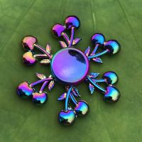 Clover Colorful Fingertip Spinning Spiral Decompression Toy Finger Spinner