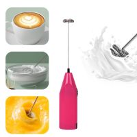 TEXElectric Milk Foamer Mini Portable Blender Wireless Coffee Whisk Mixer Handheld Egg Beater Cappuccino Kitchen Whisk Tools