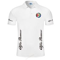 2019 New arrival solid colour Alfa Romeo Polo shirt fashion men polo shirt brand polo Top Quality men cotton clothes