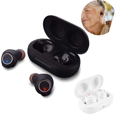 ZZOOI Charging Bin Magnetic Suction Hearing Aid Sound Amplifier Elderly Headphones Noise Reduction Adjustable Ear Deaf