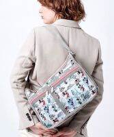 Lesportsac 2023 รุ่นใหม่ของสหกรณ์กระเป๋าสะพายข้างกระเป๋าสะพาย7507ขนาดใหญ่