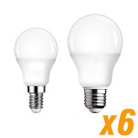 【▼Hot Sales▼】 dongdangx59 6ชิ้นโคมไฟโคมไฟ Led E27สปอตไลท์ E14หลอดไฟ3W 9W 12W 15W 18W 20W 220V 240V สปอตไลท์ไฟห้องนั่งเล่นโคมไฟตั้งโต๊ะ