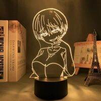 ☈♠ Uzaki Chan Wants To Hang Out Led Night Light for Bedroom Decor Gift Nightlight Anime 3d Lamp Uzaki Chan Wants To Hang Out