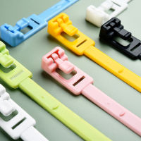 Ribbed Cable Tie Detachable Zipper Strap Tension Cable Tie Cable Ties Detachable Nylon Tie Reusable Nylon Ties