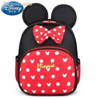 ♤ mickey mouse crianças saco de escola jardim infância menino bebê novo minnie mochila 3-6 anos idade do bonito da menina