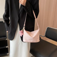 Special-Interest Design Simple Cosmetic Bag New Underarm Bag Fashion Fabric Shoulder Bag Sweet Hand Bag