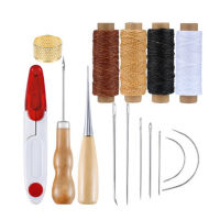 DIY Professional Leather Craft Tools Kit Hand Sewing Stitching Punch Carving Work Saddle Set Accessories DIY Tool Set