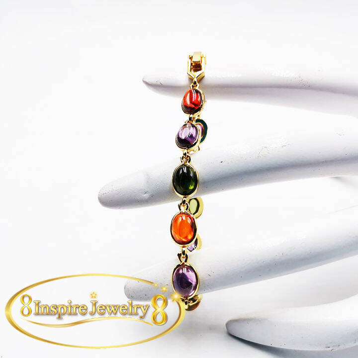 inspirejewelry-สร้อยข้อมือพลอย-มีหลากหลายแบบให้เลือก-งานจิวเวลลี่-สวยงาม-ปราณีต-ต้องสะสม