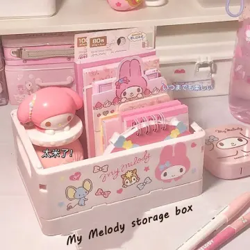 Sanrio Stationery Box My Melody Hello Kitty Kuromi Kawaii Cartoon