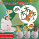 🚚จัดส่ง1-2วัน🚚 Dinosaur projection toy ของเล่นฉายไข่ไดโนเสาร์ เครื่องฉายไข่ไดโนเสาร์สร้างสรรค์ Tyrannosaurus rex และของเล่นไดโนเสาร์ขนาดเล็กอื่น