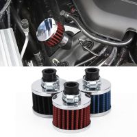 【cw】 12mm Car Air Filter For Motorcycle Cold Air Intake High Flow Crankcase Vent Cover Mini Breather Filters Universal ！