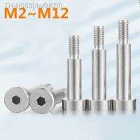 M2 M2.5 M3 M4 M5 M6M8 M10 M12 304 A2 Stainless Steel Hex Hexagon Socket Cap Kepala Bahu Bantalan Rol Sekrup Baut Tarik Tinggi