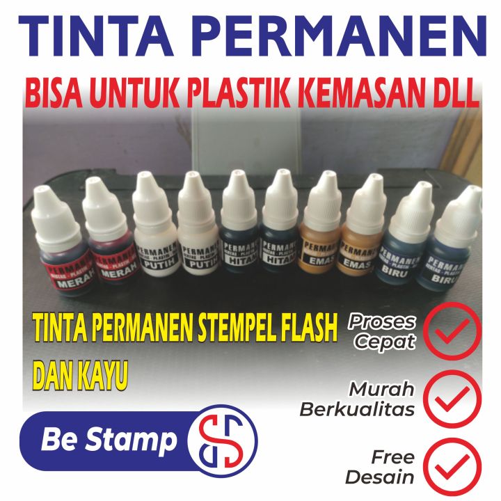 Tinta Stempel Untuk Plastik Lazada Indonesia