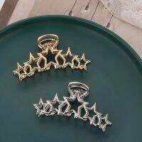 【YF】✖ﺴ❧  Korean New Alloy Hollow Star Hair Claw Fashion Y2k Clip Hairpin Accessories for Headdress