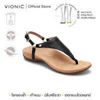 VIONIC รองเท้าแตะ รุ่น KIRRA สี BLACK รองเท้าผู้หญิง รองเท้าหนัง รองเท้าเพื่อสุขภาพ