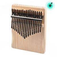 ไม้สน Kalimba 17คีย์เปียโนนิ้วหัวแม่มือเครื่องตีเครื่องดนตรี Mbira