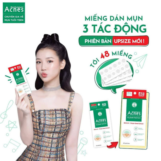 Miếng dán mụn 3 tác động - acnes clear patch - ảnh sản phẩm 1