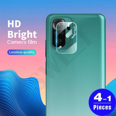 1-4Pcs 9H Camera screen protector for Redmi note 7 8 8T 9 4G 9T 9S 10 pro max 5G 10S Camera Lens protective Film Tempered Glass