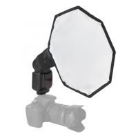 30cm Universal Mini Flash Diffuser Portable Softbox Diffuser for Flash Speedlite Speedlight mini Flash Diffuser Softbox