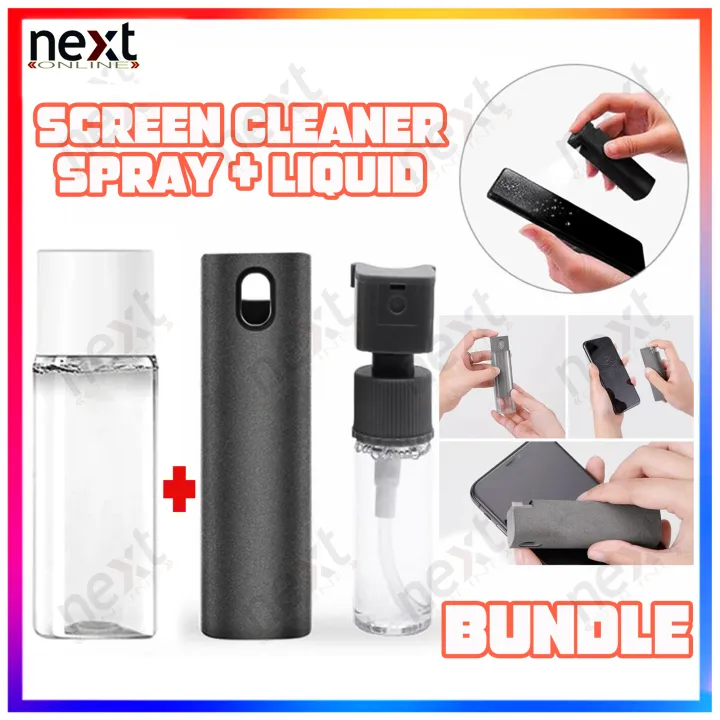 (BUNDLE) Phone Screen Cleaning Spray Portable Disinfectant Screen