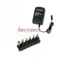 Universele Verstelbare 3V4.5V 6V7.5V 9V 12V 500mA 1A 1.5A 2A 2.5A Ac Dc Voeding Adapter 30W 2.5A Lader Adapter 6 Stekkers