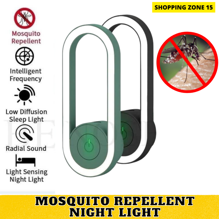 NEW ARRIVAL !!! Home Ultrasonic Mosquito Repellent Night Light