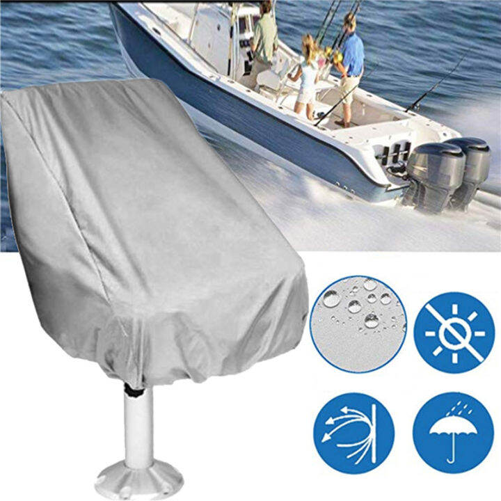 Durable Boat Folding Seat Cover Dust Rain Sun Anti-UV Waterproof Seat ...