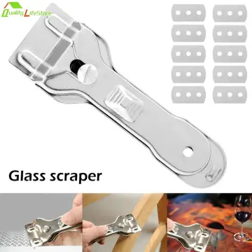 Multifunction Glass Ceramic Hob Scraper Cleaner Tool With Blade