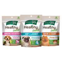 Dogn joy Healthy Snack ขนมสุนัข บำรุงกระดูกและข้อต่อ บำรุงขนและผิวหนัง เสริมสร้างภูมิคุ้มกัน ขนาด 100 กรัม