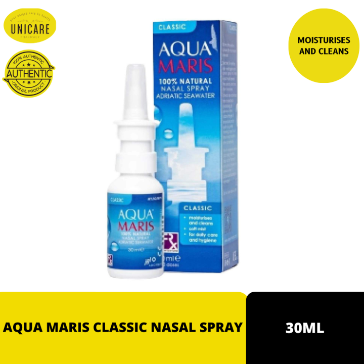 AQUA MARIS CLASSIC NASAL SPRAY 30ML | Lazada