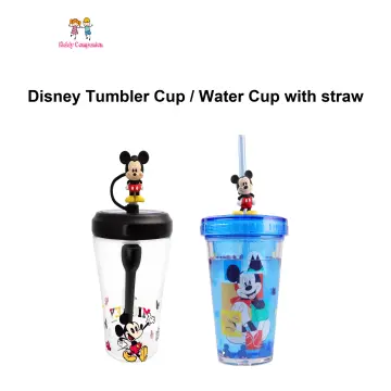 Tsum Tsum Style Mickey & Minnie Mouse Straw Lid Disney Straw