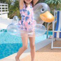 Entertaining Transparent Kids Boys Girls Swimming Pool Sitting Ring for Gift