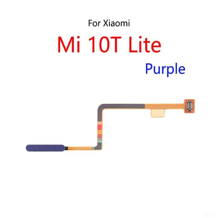 เครื่องสแกนลายนิ้วมือปุ่มหน้าแรก-touch-id-menu-return-sensor-flex-cable-สําหรับ-xiaomi-mi-10t-lite