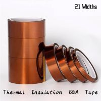 High Temperature Heat BGA Tape Thermal Insulation Tape 3D Printing Board Protection Kapton Polyimide Adhesive Tape For Industry