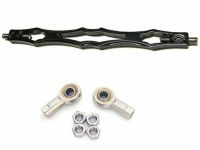 ：》{‘；； Black Shift Linkage For Harley Softail Dyna Glide FS FL Gear Shifter Rod Touring