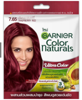 ครีมเปลี่ยนสีผม การ์นิเย่ คัลเลอร์ แนทเชอรัลส์ Garnier Color Naturals 30 ml สี 5.32 , 7.65 แดงราสเบอร์รี่