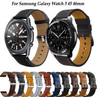 Galaxy Watch หนังสายนาฬิกาข้อมือ Galaxy Watch,นาฬิกา Samsung อุปกรณ์ S3สายหนังชายแดนสายนาฬิกา-Aliexpress