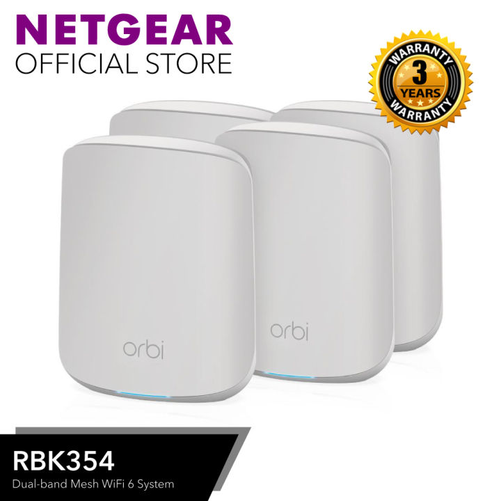 Netgear Orbi AX1800 Dual-band Mesh WiFi 6 System