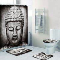 【Bathroom sale】คลาสสิก StoneHeadSet Stonetoilet Mat RugsBaño