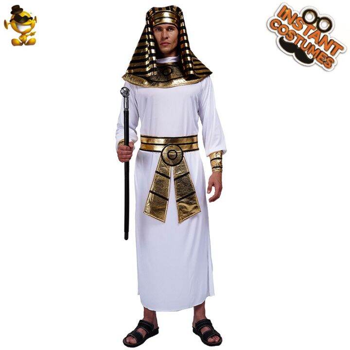 suit play role male large robe king Egyptian clothing pharaoh Egypt