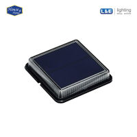 L&amp;E โคมตั้งพื้นโซลล่าเซลล์ LED BLL808/BK-3W 3000K IP68