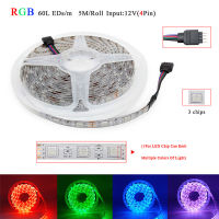 5เมตร10เมตร15เมตร RGB W RGBWW หลอดไฟ LED Strip RGB 5050 60LEDs Luces Led แถบไฟ DC12V ริบบิ้นที่มีความยืดหยุ่น IR WiFi Contoller อะแดปเตอร์สหภาพยุโรป