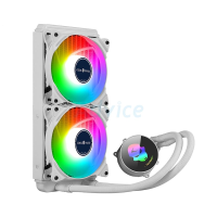 LIQUID COOLING TSUNAMI COOLMAN CM-240 ARGB (WHITE)