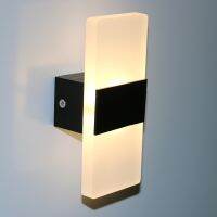 3W Led Acrylic Wall Light AC85-265V Wall Sconce Living Room Bedroom Background wall Corridor Patio Wall Lamp BL63