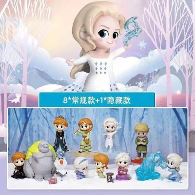 The Original 2 Blind Box Of Snow Treasure Annayi Sally Princess Anime Tide Play With Dolls Furnishing Articles Hands Do