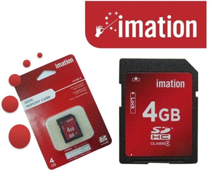 sdhc-card-4gb-imation-class-4-เมมโมรี่-การ์ด