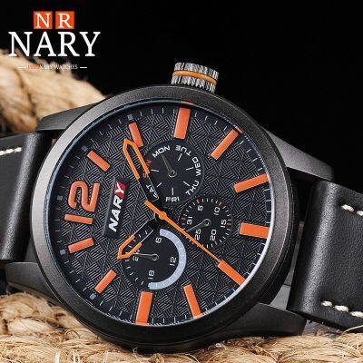 Military Model Men Watches Business Watch Waterproof Mens Quartz Leather Wristwatch Hands Clock Male Big Dial Analog Watch