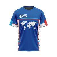 เสื้อยืดสำหรับแข่งรถมอเตอร์ไซค์สำหรับผู้ชาย39; S Touring Racing เสื้อเชิ้ตเร็วแห้ง Blue สำหรับ R1250 R1200 F750 F850 GS เสื้อขี่มอเตอร์ไซค์แรลลี่ฤดูร้อน