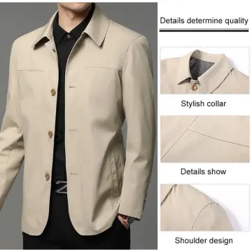 White Men's Harrington Jacket | Men's Casual Jacket | Men's Office Jacket,  Men's Fashion, Coats, Jackets and Outerwear on Carousell