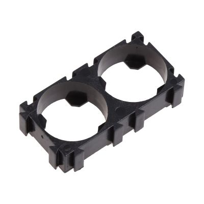 ：“{—— 10 Pcs 18650 Battery Pack Holder Bracket Cell Safety Anti Vibration Plastic Brackets For 18650 Batteries Replacement
